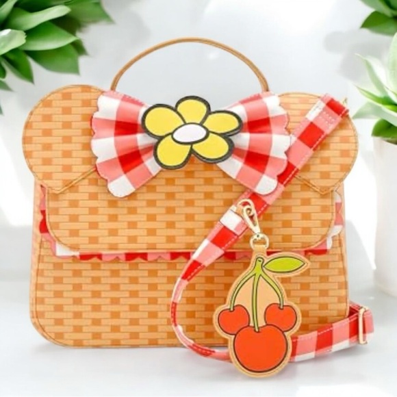 LOUNGEFLY - NWT Disney Mickey & Friends Picnic Basket